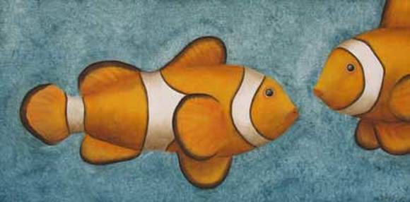 Clownfish painting